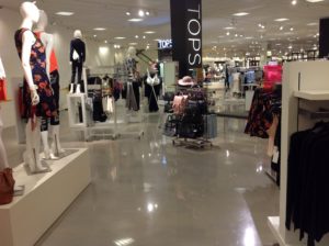 Clothing Store with Epoxy Flooring in Pearland, Texas