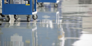 Epoxy floor uses in Pearland