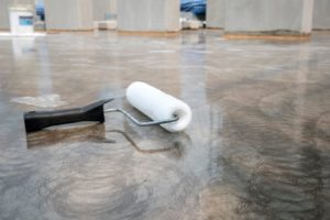 Sealing a Concrete Coating in Pearland, Texas